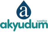 Akyudum su adlı marka logosu
